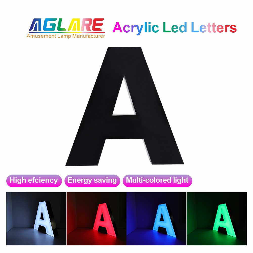 定制亚克力LED发光字  户外立体亚克力招牌字