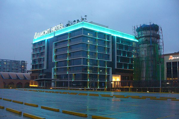 人生就是搏照明的户外装饰灯用在菲律宾旅馆工程项目